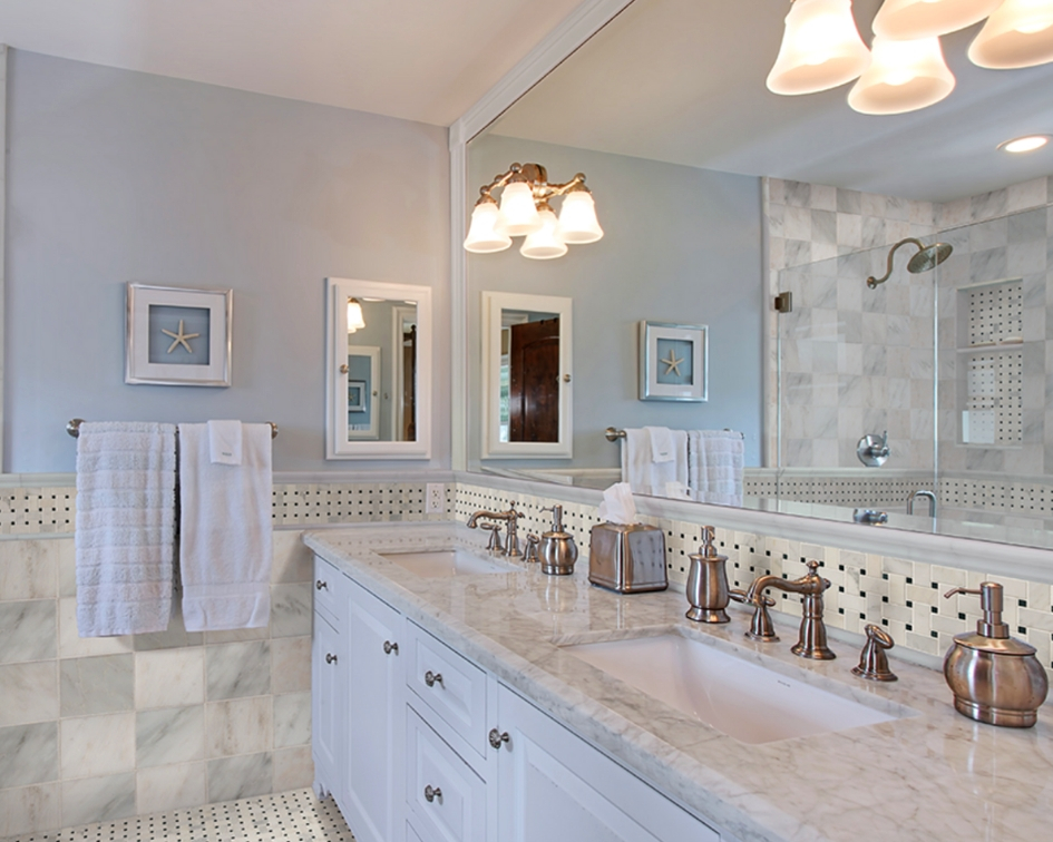 Quartz countertop in a Germantown kitchen