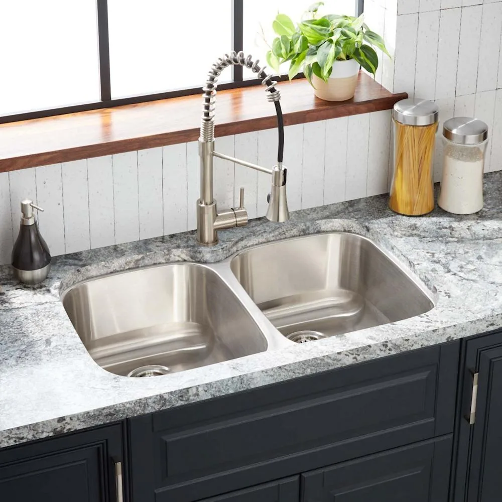50/50 Stainless Sink